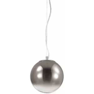 Image of Chrome Suspension MAPA FADE 1 bulb Width 105 Cm