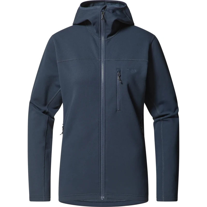 Image of Womens hiking jacket Haglofs Rosson Bleu Female S