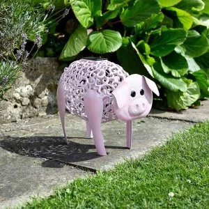 Image of Smart Solar Silhouette Delilah Pig
