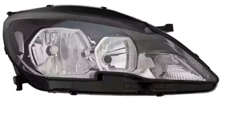 Image of VAN WEZEL 4081962 Headlights H7/HB3, Right, with motor for headlamp levelling Headlight (259)