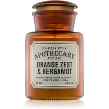 Image of Paddywax Apothecary Orange Zest Bergamot Scented Candle 226g
