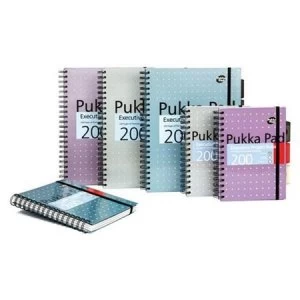 image of Pukka Pad A5 Executive Project Book Metallic