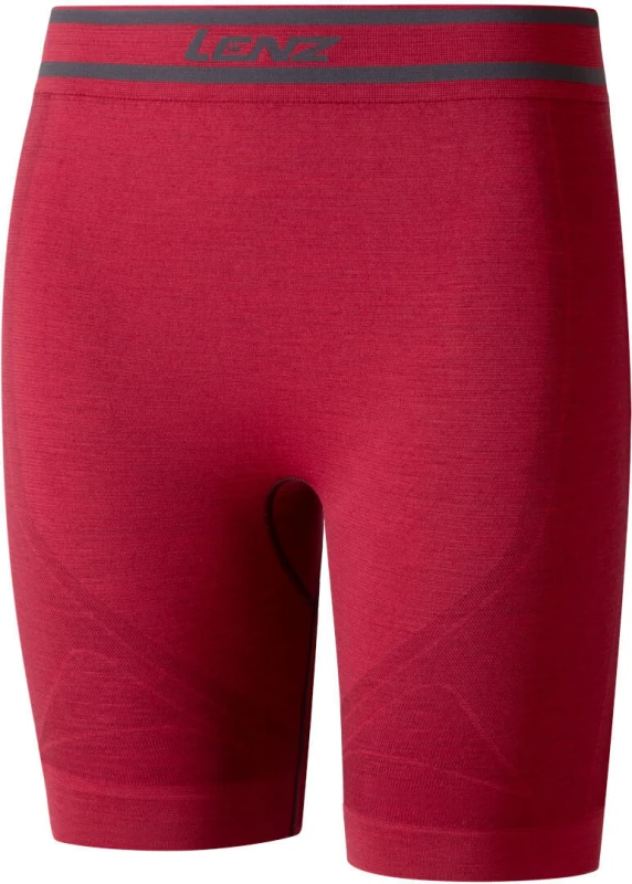 Image of Lenz 6.0 Merino Women Functional Shorts, red, Size L