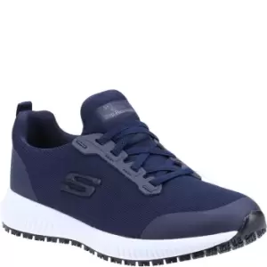 Image of Skechers Womens/Ladies Squad SR Occupational Trainers (2 UK) (Navy)