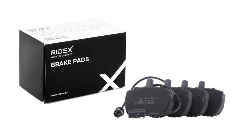 Image of Brake pad set RIDEX 402B1352