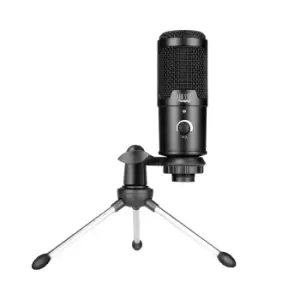 image of Adesso Xtream M4 Cardioid USB Microphone with tripod Stand