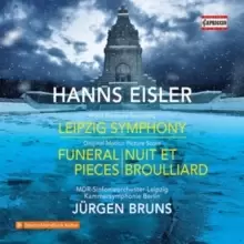 Image of Hanns Eisler: Leipzig Symphony/Funeral Pieces/Nuit Et Broulliard