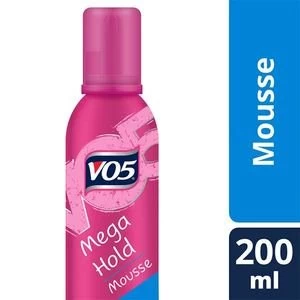 VO5 Mega Hold Styling Mousse 200ml