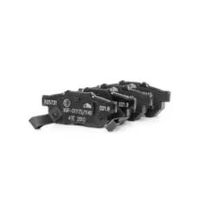 Image of ATE Brake pad set HONDA 13.0460-5731.2 43022S04E00,43022S04E01,43022S04E02 43022S04E03,43022SAAE51,43022TARG00,43022TF0G00,43022TF0G01