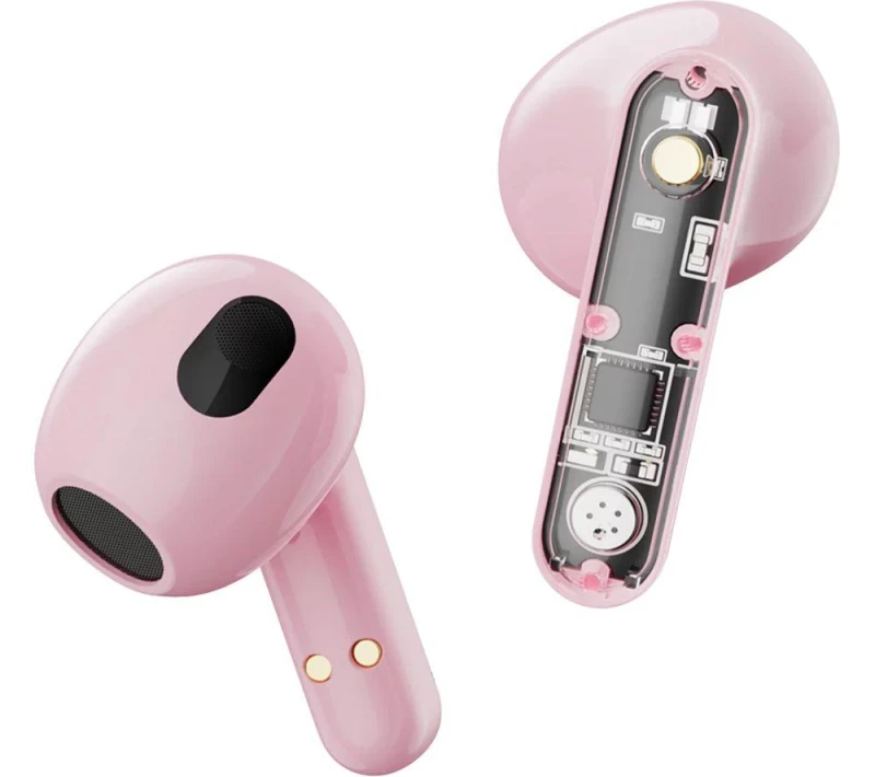 Image of STREETZ T150 Wireless Bluetooth Earbuds - Pink 7333048060723