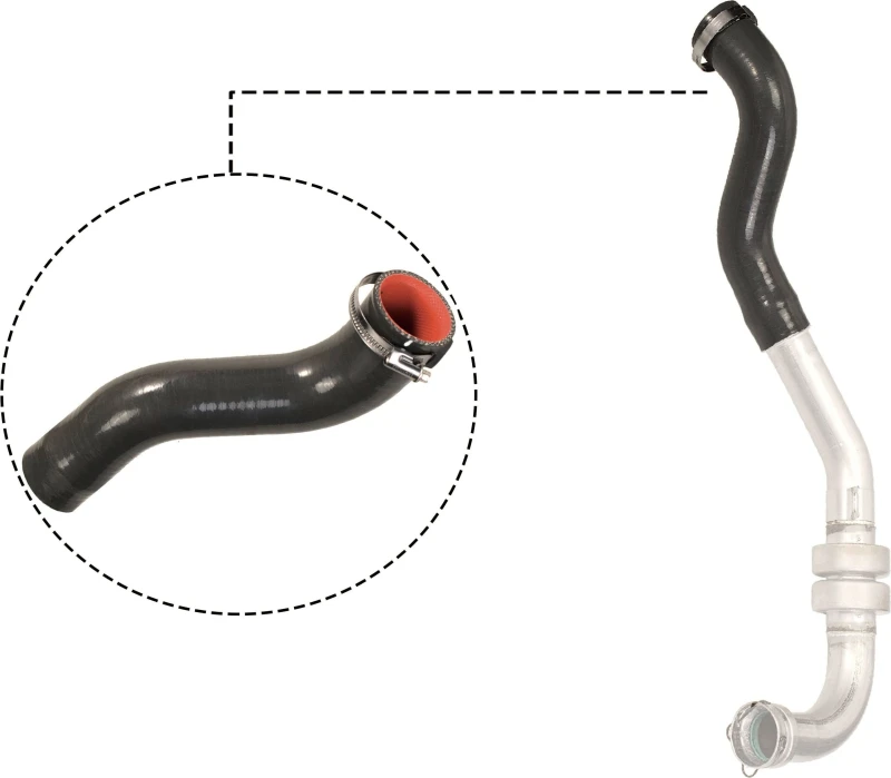 Image of GATES Charger intake hose GATES 09-0085