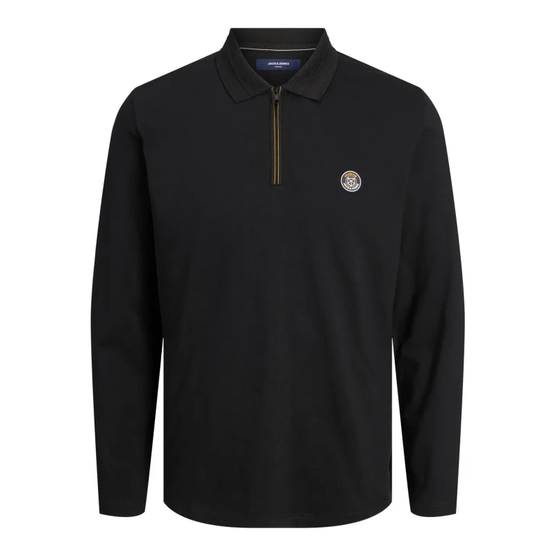 Image of jack & jones Polo shirt Jack & Jones Jprblurubber Noir Male L