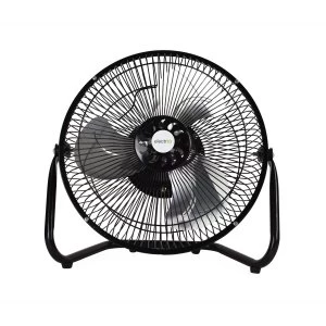 Image of electriq 9" High Velocity Desk Fan with 2 Speeds - Black