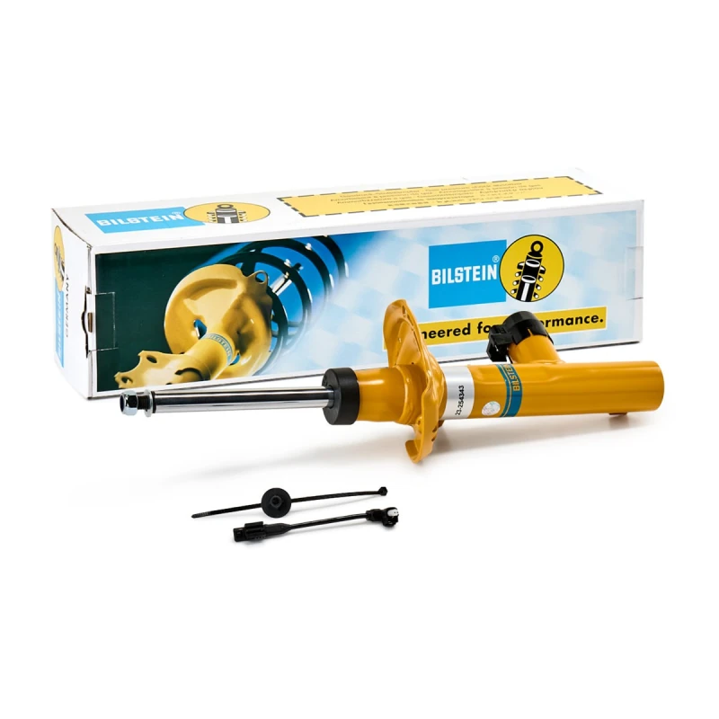 Image of BILSTEIN 23-254343 Shock absorber Front Axle, Gas Pressure, Twin-Tube, Suspension Strut, Top pin Shock Absorber (854)