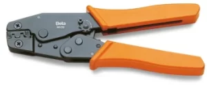 image of Beta Tools 1609 Crimping Pliers for Non-Insulated Terminals 205mm 0.5-2.5mm²