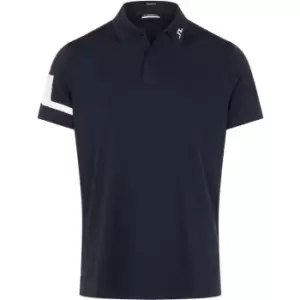 image of J Lindeberg Golf Heath Regular Fit Golf Polo - Blue