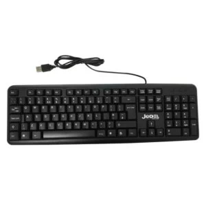 image of Jedel K11 Wired Keyboard USB Low Profile Spill Resistant Quiet Keys