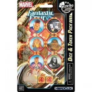 image of Marvel HeroClix: Fantastic Four Future Foundation Dice and Token Pack