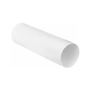 image of 150mm 6 Round Plastic Ducting Pipe 350mm