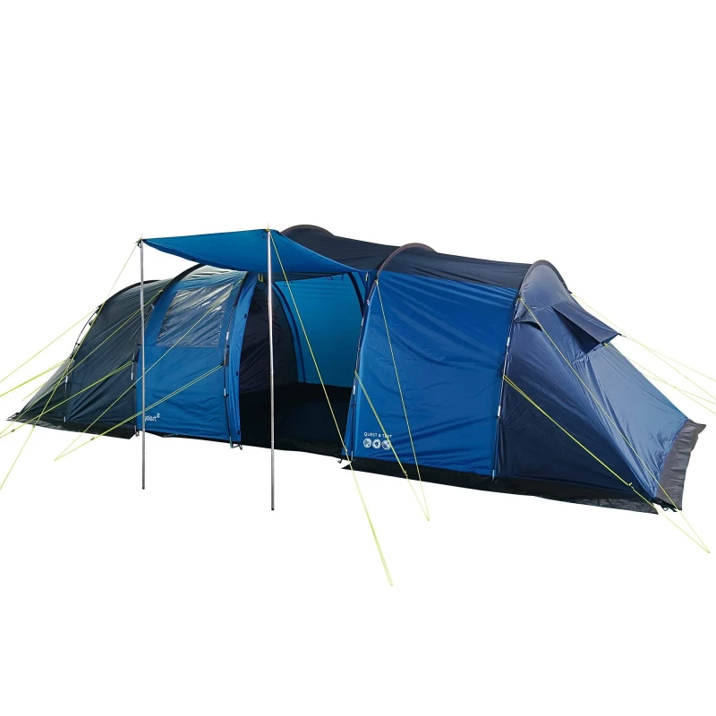 Image of Gelert Quest 8 Tent Adults - Blue Blue One Size