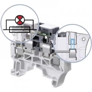 Image of Fuse terminal 8mm Screws Configuration L Grey