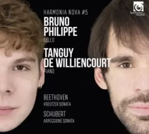Image of Beethoven Kreutzer Sonata/Schubert Arpeggione Sonata by Bruno Philippe CD Album