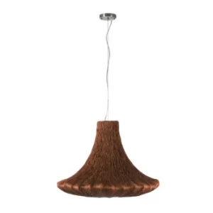 Image of Canthare Pendant Ceiling Light Cappucino Silk