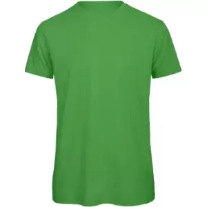 Image of B&C Mens Favourite Organic Cotton Crew T-Shirt (2XL) (Real Green)