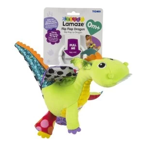 Image of Lamaze Flip Flap Dragon Clip On Sensory Toy