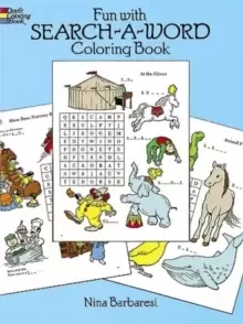 image of Fun with Search-a-Word Coloring Book