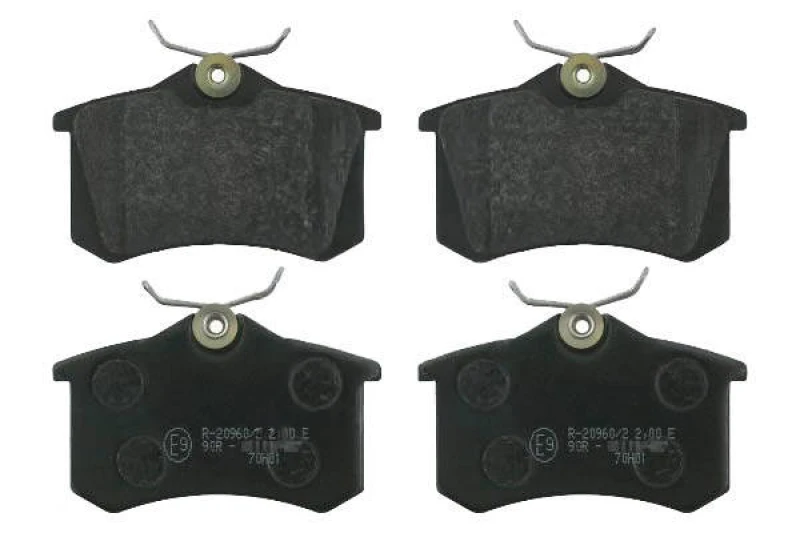 Image of Blue PRINT ADR164201 Brake pad set Rear Axle Brake Pad Set,disc brake (402)