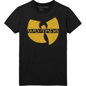 Image of Wu-Tang Clan - Logo Unisex Small T-Shirt - Black