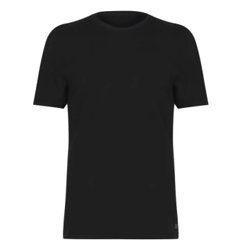 image of Firetrap Waffle T-Shirt - Black