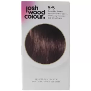 image of Josh Wood Colour 5.5 Deep Mid-Brown Colour Kit