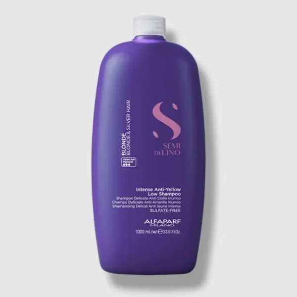 image of AlfaParf Milan Semi di Lino Anti Yellow Shampoo 1000ml