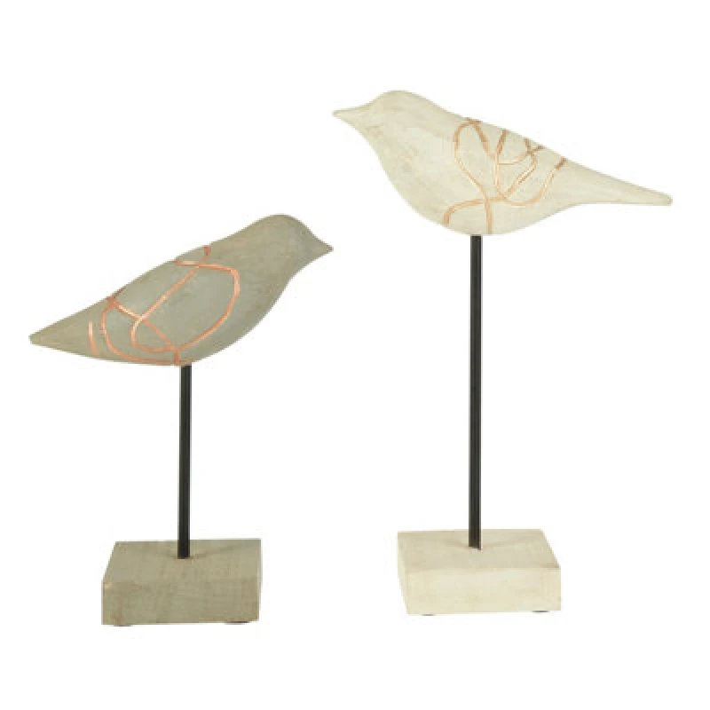 Image of Orsina Vena Set Of Two Bird Sculptures