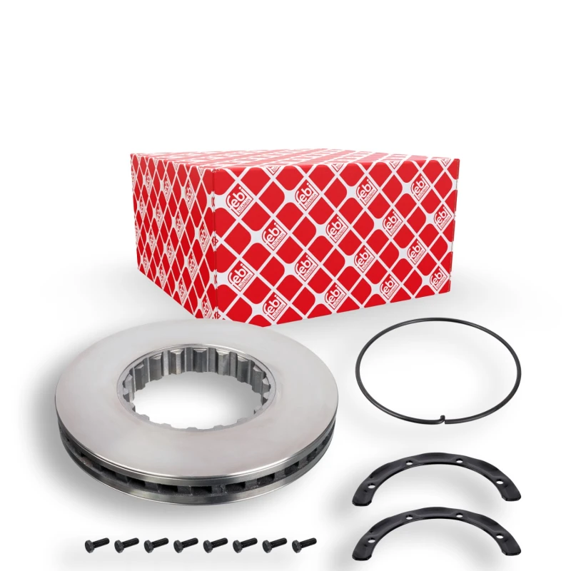 Image of Brake disc FEBI BILSTEIN 104672