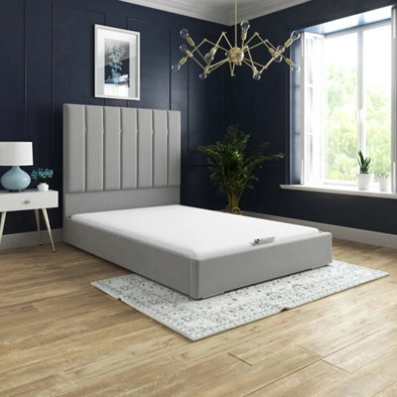 Image of DS Living 4" Thick Pureflex Orthopaedic Memory Foam Mattress Small Double 4ft, White PUREFLEX1+34FT