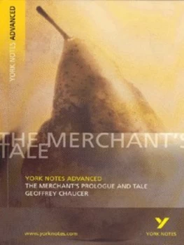 Image of The Merchants Prologue and Tale Geoffrey Chaucer by Pamela King Paperback
