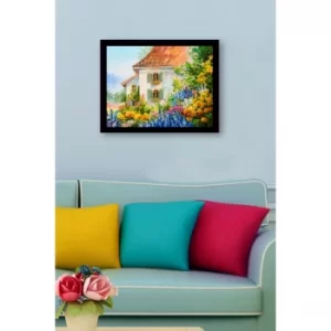 Image of SC0988 Multicolor Decorative Framed MDF Painting