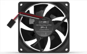 Image of Blacknoise P-1 computer cooling system Computer case Fan 8 cm...