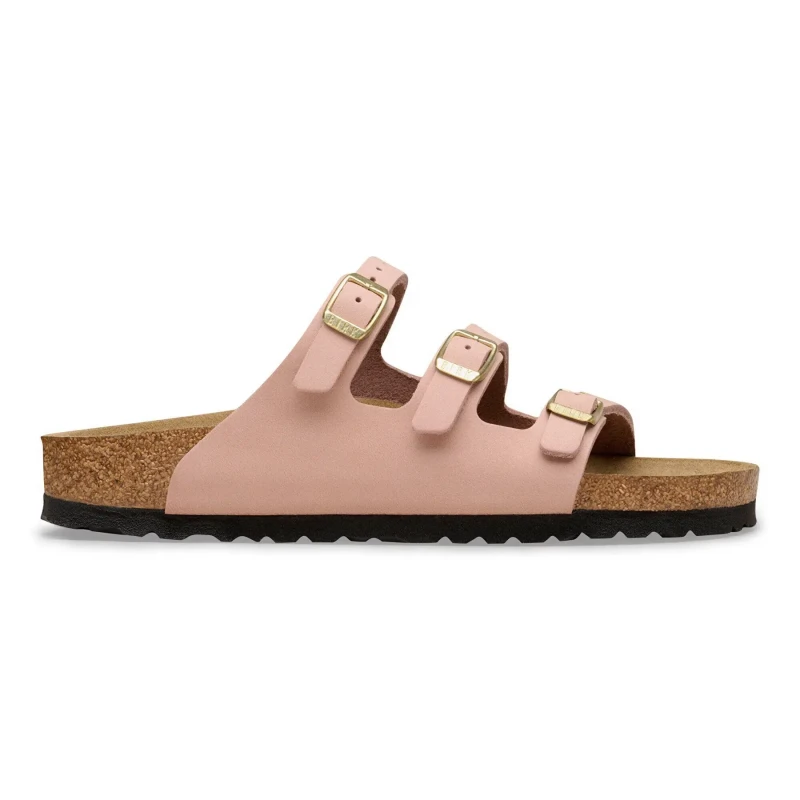 Image of Birkenstock Womens sandals Birkenstock Florida Nubuck Rose Female 41
