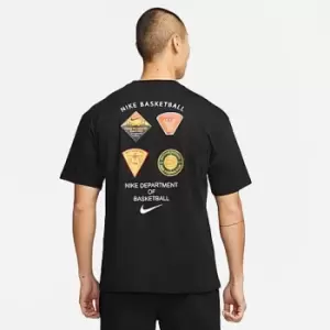 Image of Mens Nike Max90 Department of Basketball Graphic Logo T-Shirt