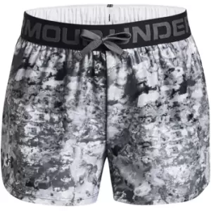 Image of Under Armour Play Up Printed Shorts - Grey