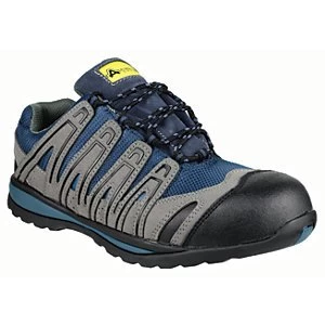 image of Amblers Safety FS34C Safety Trainer - Blue Size 10