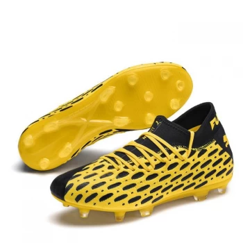 image of Puma Future 5.2 FG Football Boots - UltraYellow/Blk