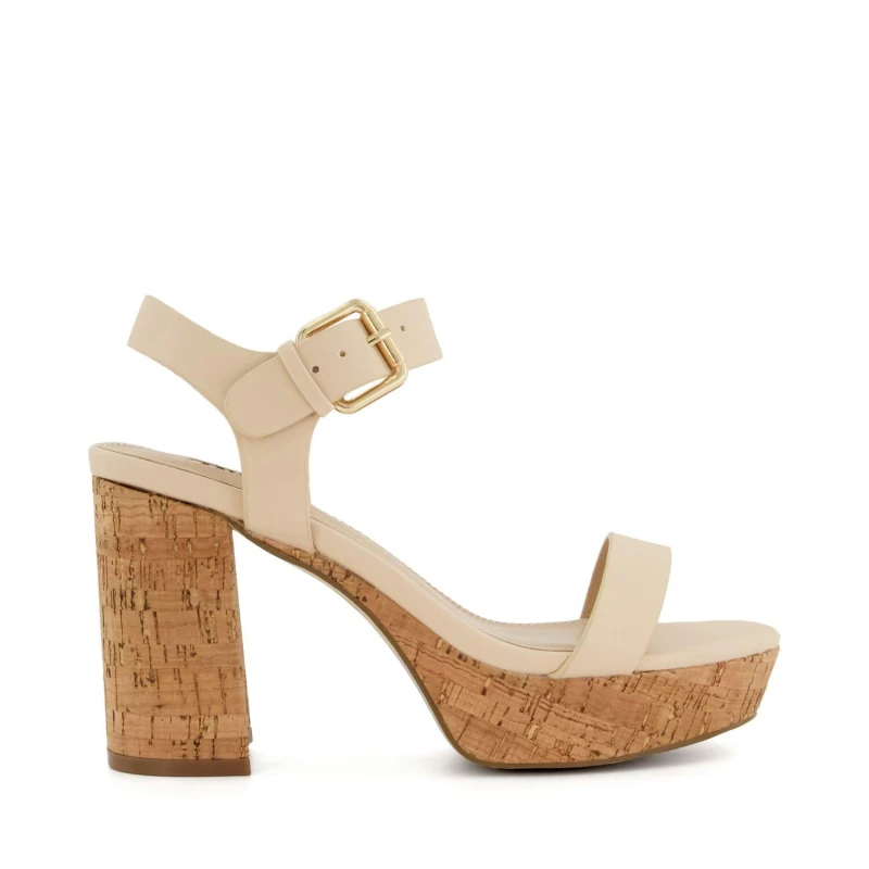 Image of Dune London Jarell Platform Sandals Ecru female UK 6