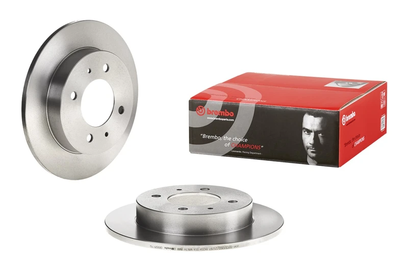 Image of BREMBO Brake disc BREMBO 08.9081.10