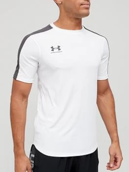 Image of Under Armour Challenger T-Shirt - White/Grey, Size 2XL, Men