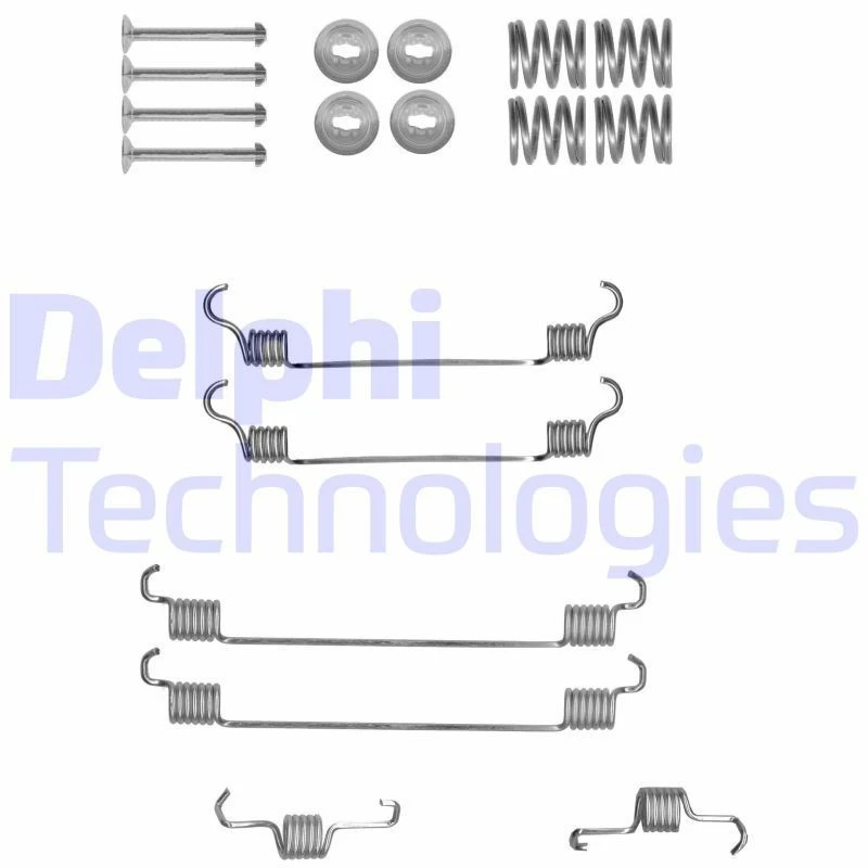 Image of DELPHI Brake shoe fitting kit DELPHI LY1321